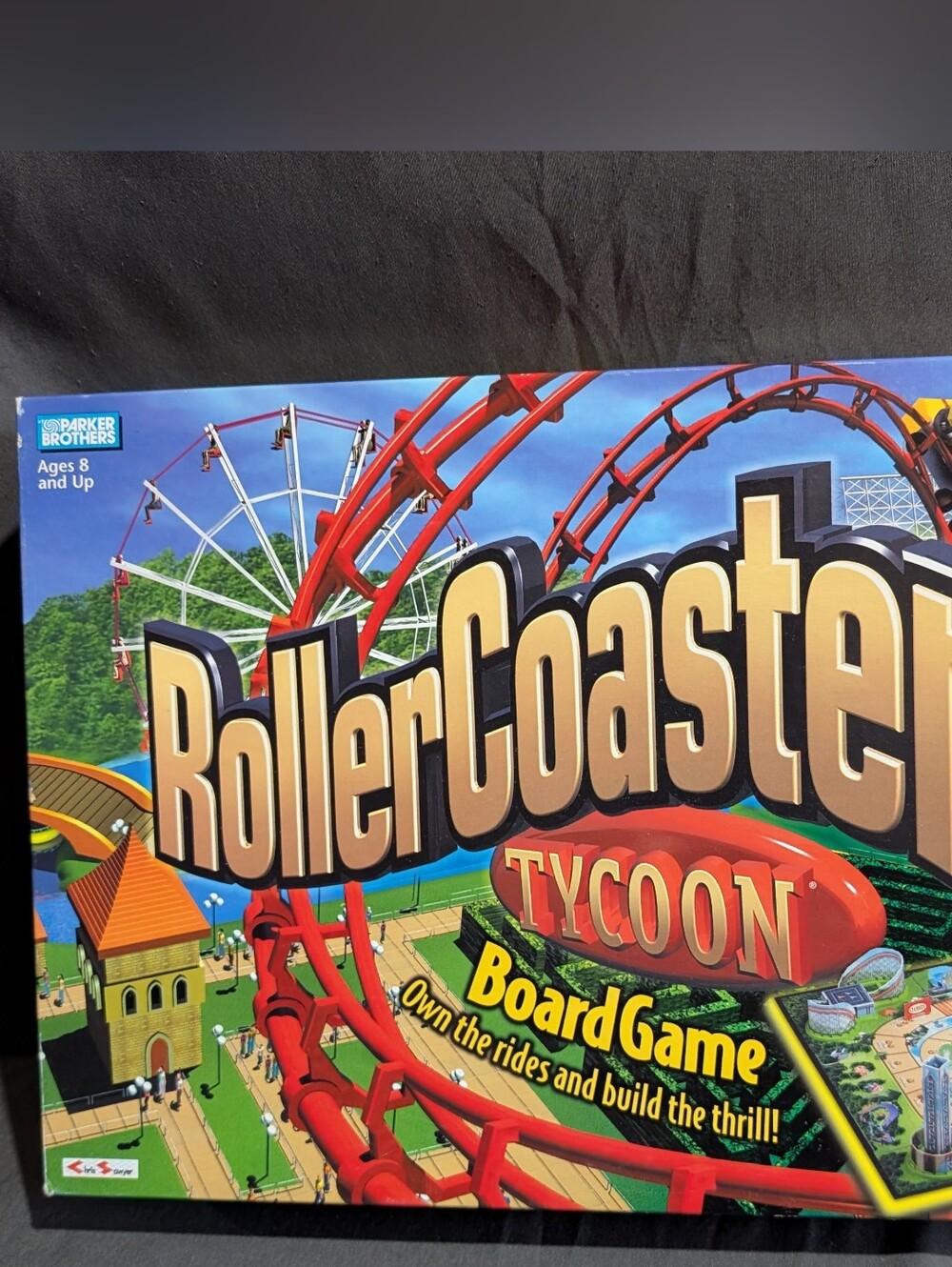 VTG Roller Coaster Tycoon Board Game  Theme Park Strategy Complete